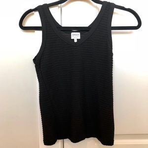 Armani Collezioni Ruffle Tank Top